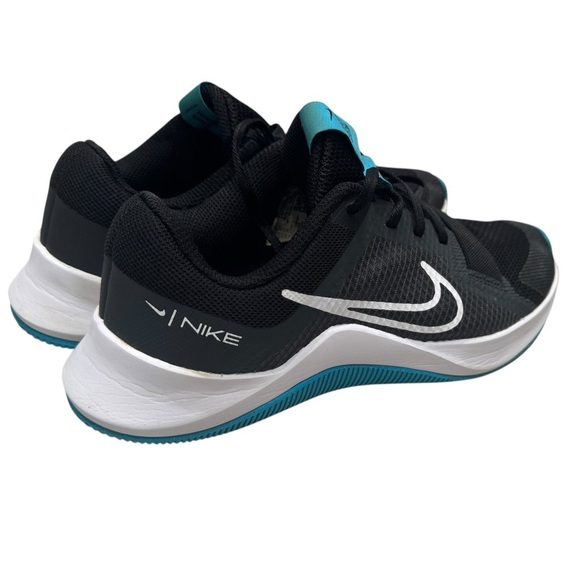 Men’s Nike MC Trainer 2 Black White & Lightning Blus Lace Up Sneakers: Size 7 - Picture 4 of 11